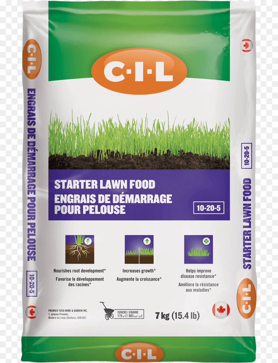 Cil Starter Lawn Food 10 20 Cil Biomax, Soil, Plant, Potted Plant, Grass Free Png