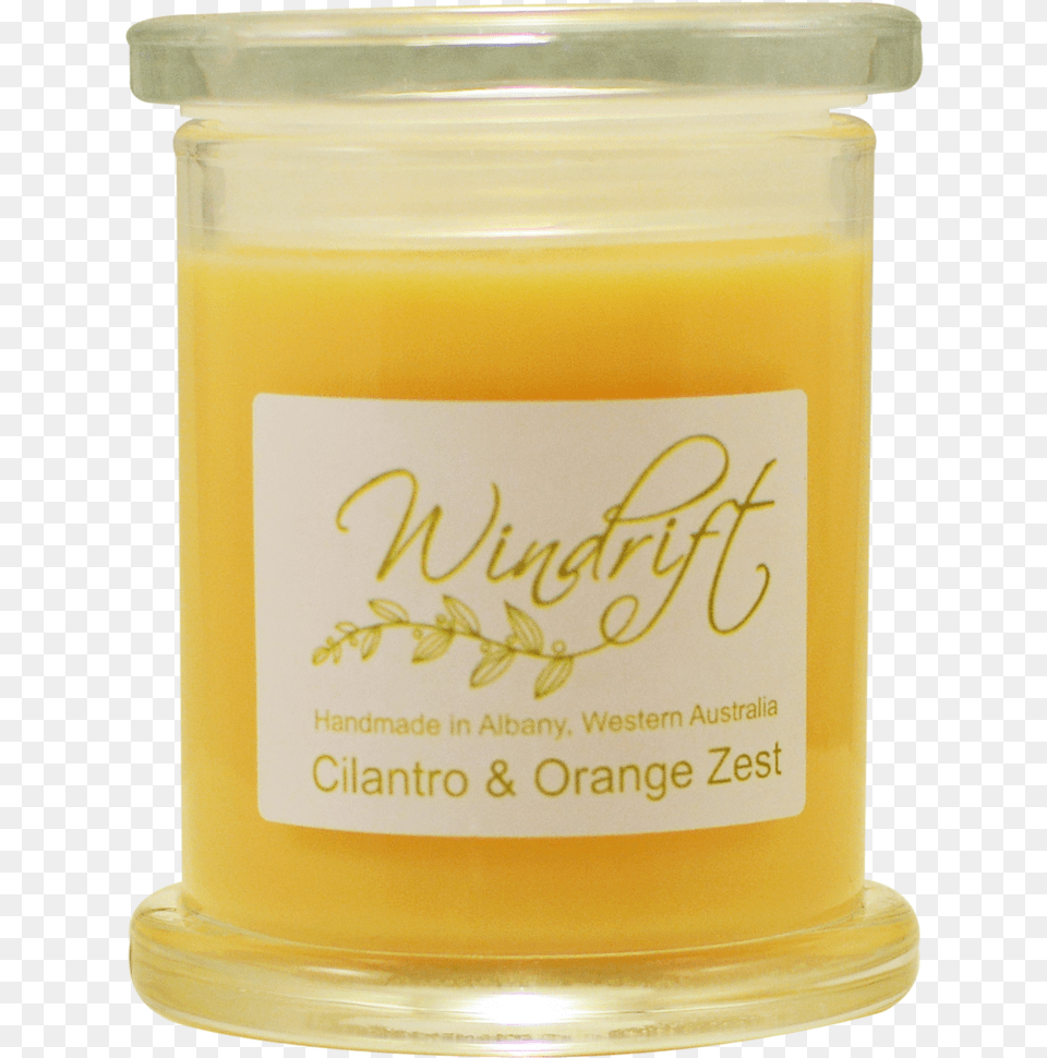 Cilantro Orange Zest Manjar Blanco, Jar Free Png