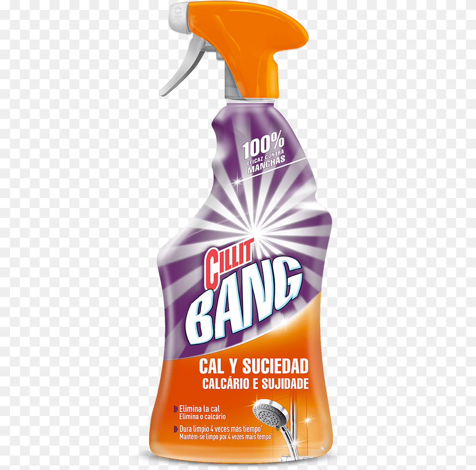 Cillit Bang, Tin, Can, Spray Can, Cleaning Free Transparent Png
