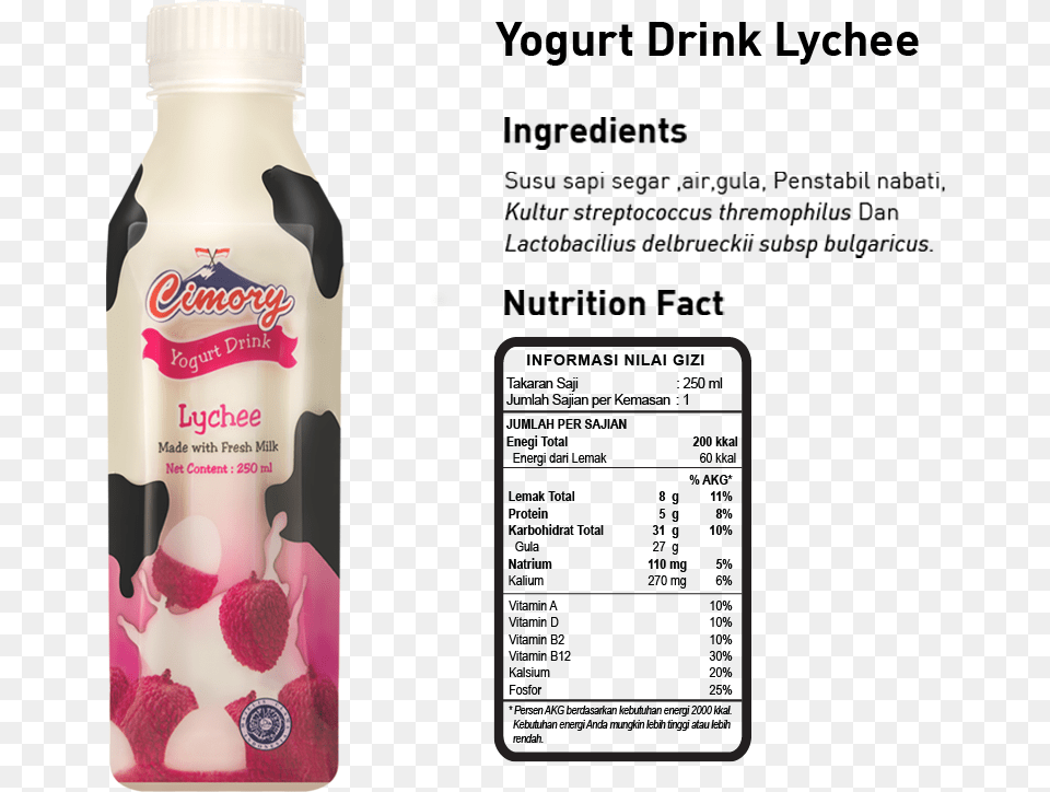 Cimory Yogurt Ingredients, Beverage, Milk, Juice Png Image