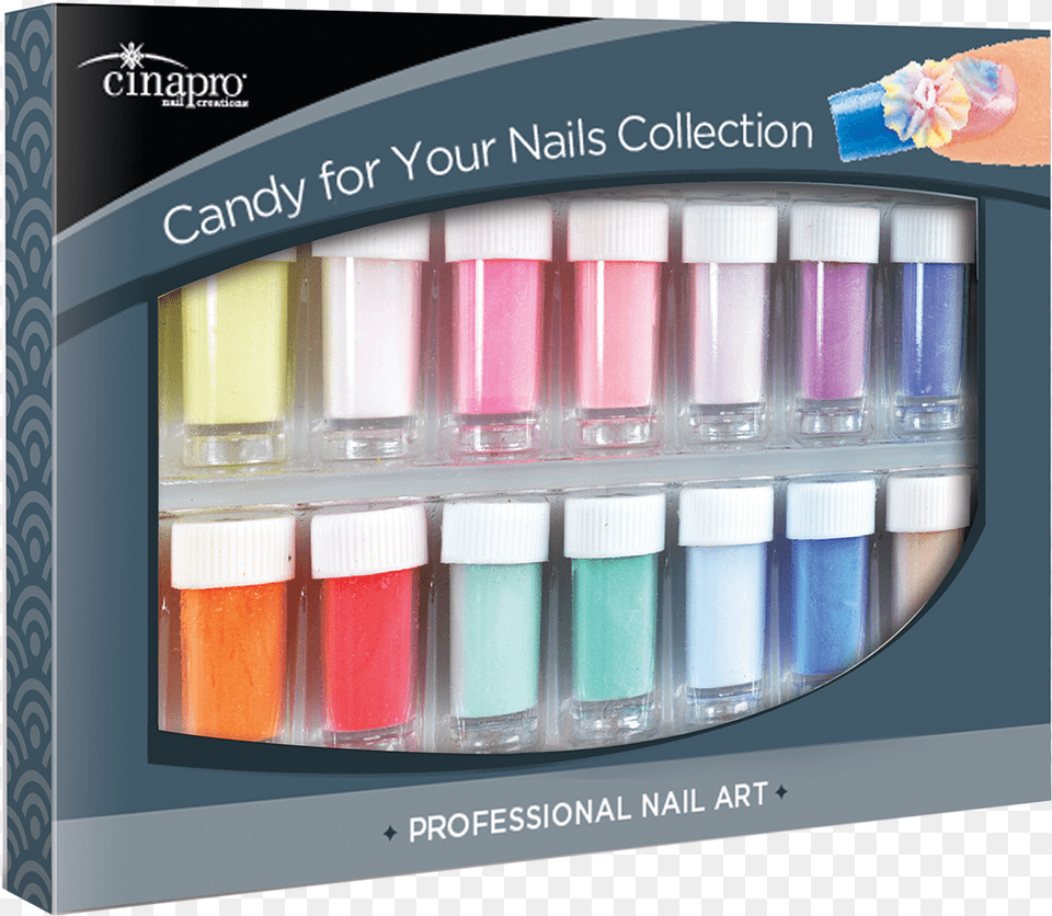 Cinapro Candy For Nails Collection Nail, Paint Container, Can, Tin Png Image
