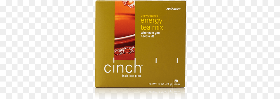 Cinch Energy Tea Mix Shaklee Cinch, Advertisement, Poster, Book, Publication Png Image