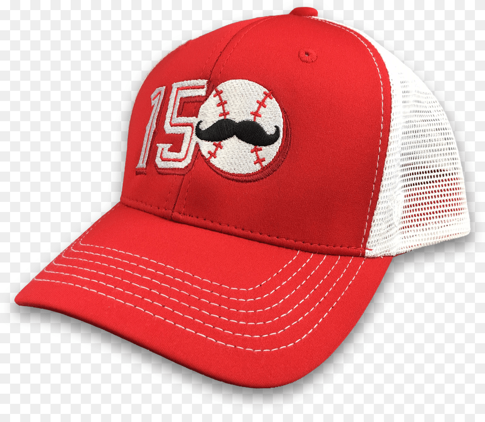 Cincinnati Baseball Adjustable Trucker Hat Baseball Cap, Baseball Cap, Clothing, Hardhat, Helmet Png Image