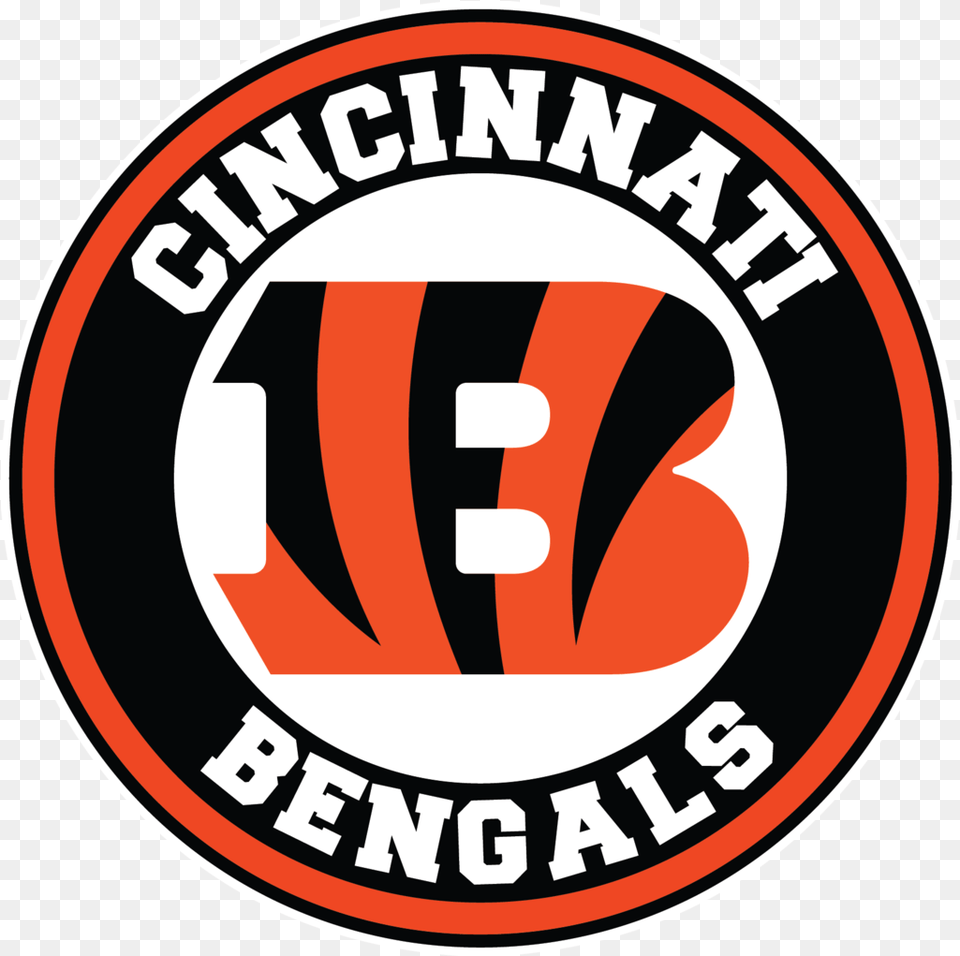 Cincinnati Bengals Circle Logo Vinyl Cincinnati Bengals Logo Free Png Download
