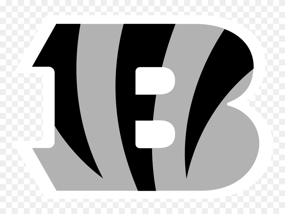 Cincinnati Bengals Logo Transparent Vector, Stencil, Text, Cutlery Free Png Download