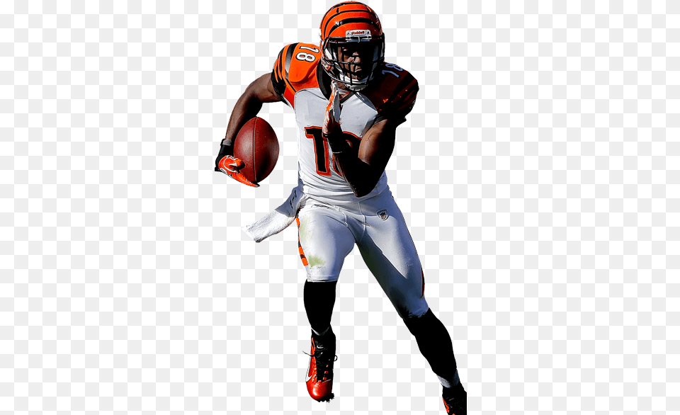 Cincinnati Bengals Player, American Football, Playing American Football, Person, Helmet Png