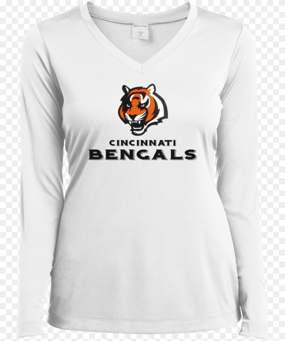 Cincinnati Bengals T Shirt Cincinnati Bengals, T-shirt, Clothing, Long Sleeve, Sleeve Free Png Download