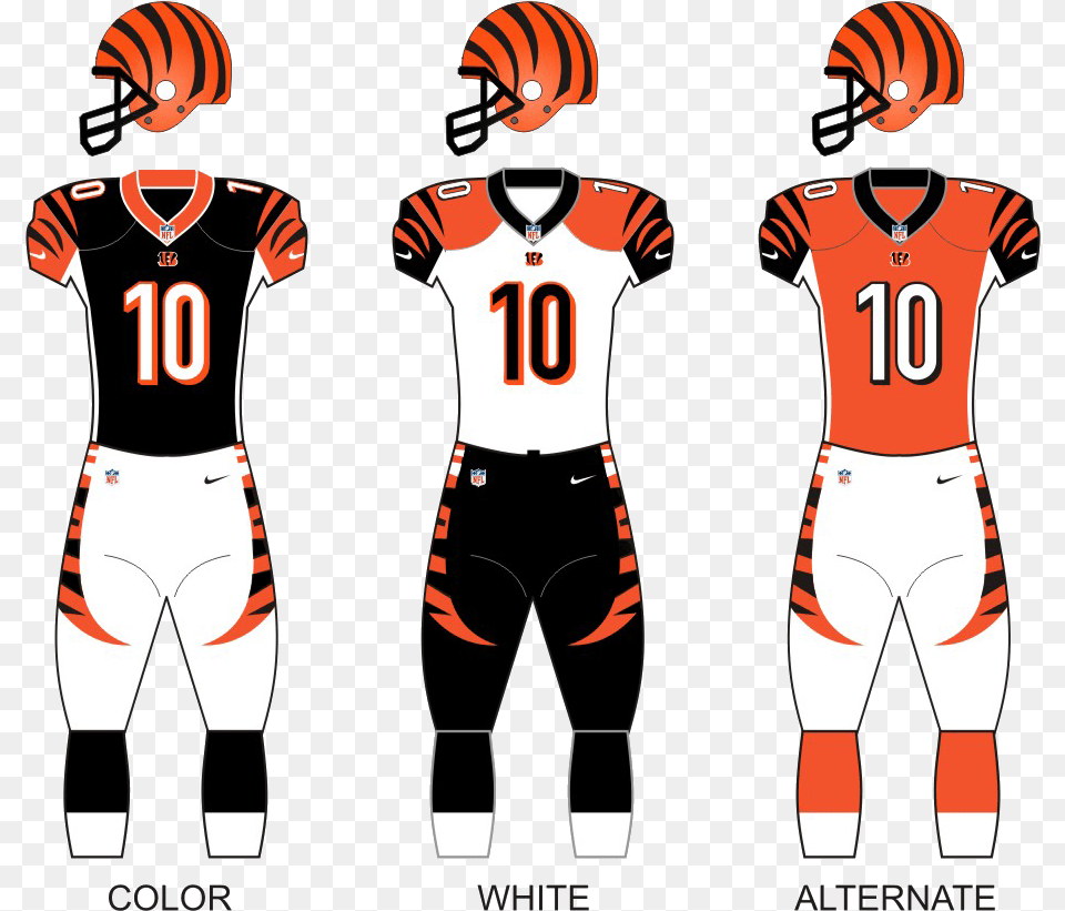 Cincinnati Bengals Texans Uniforms, Helmet, Clothing, Shirt, Person Free Png Download