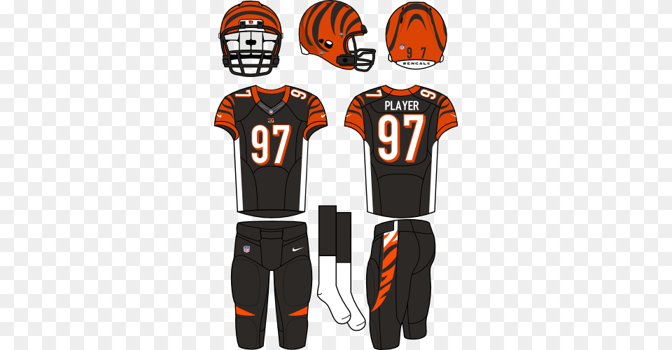 Cincinnati Bengals Uniform Baltimore Ravens Home Uniform, Clothing, Helmet, Shirt, People Png