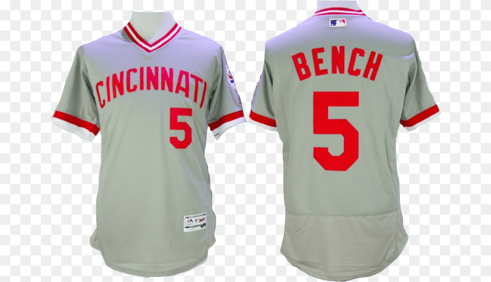 Cincinnati Reds Jersey Cincinnati Reds Jersey Johnny Bench Big Red Machine, Clothing, Shirt, T-shirt Free Png Download