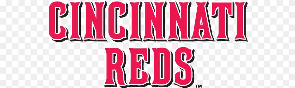 Cincinnati Reds Wordmark Logo Reds Baseball, Book, Publication, Text Free Png