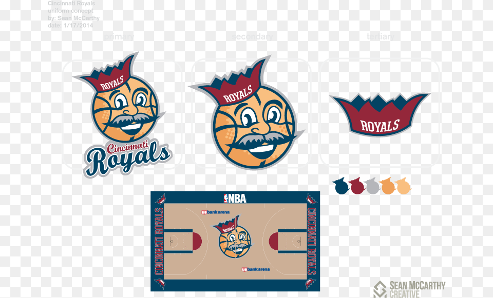 Cincinnati Royals Logo Concept, Face, Head, Person, Text Free Transparent Png