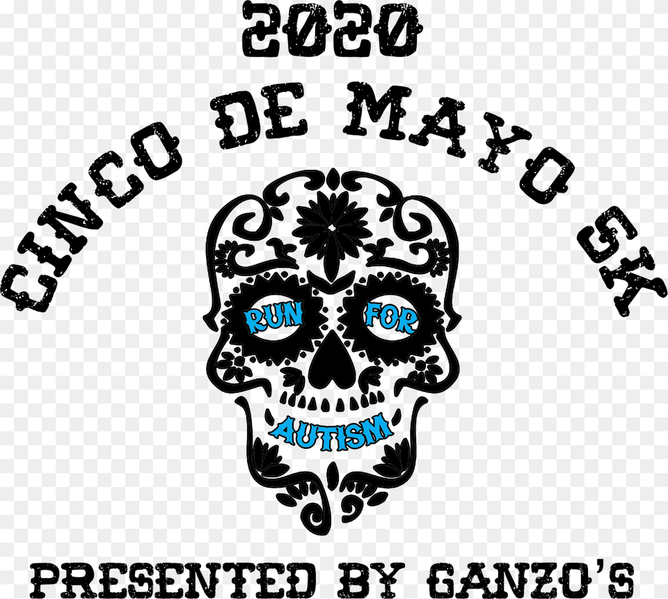 Cinco De Mayo 5k 2020 Logo Illustration Png Image