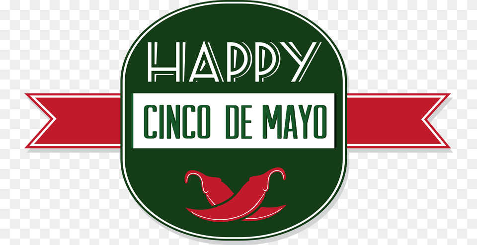 Cinco De Mayo Banner Sign, Logo Free Transparent Png