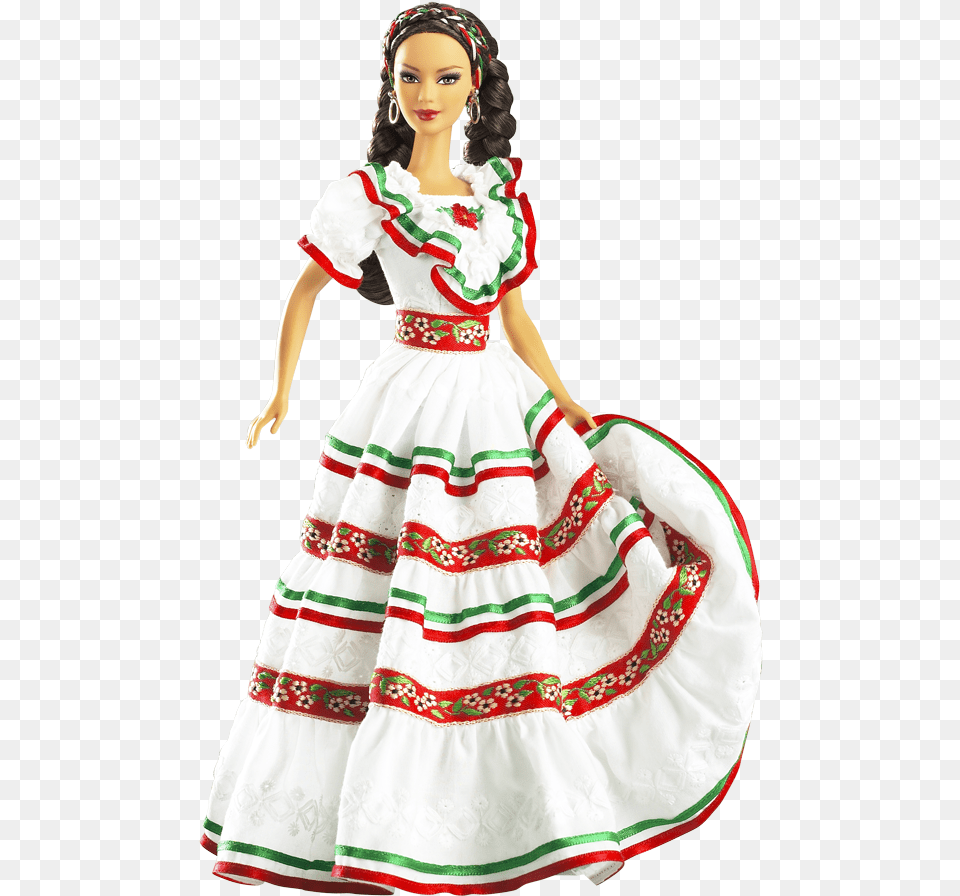 Cinco De Mayo Barbie Doll Barbie Collector Dolls Of The World, Toy, Adult, Wedding, Person Png Image