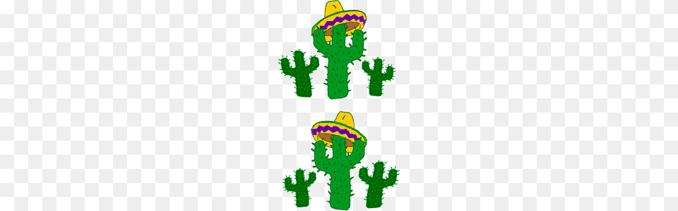 Cinco De Mayo Borders Clip Art, Clothing, Hat, Cactus, Plant Png Image