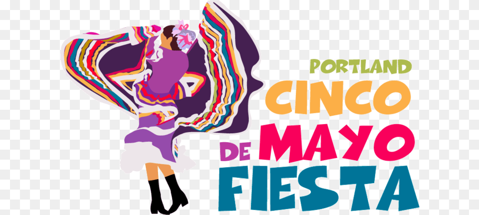 Cinco De Mayo Fiesta, Purple, Dancing, Leisure Activities, Person Free Transparent Png