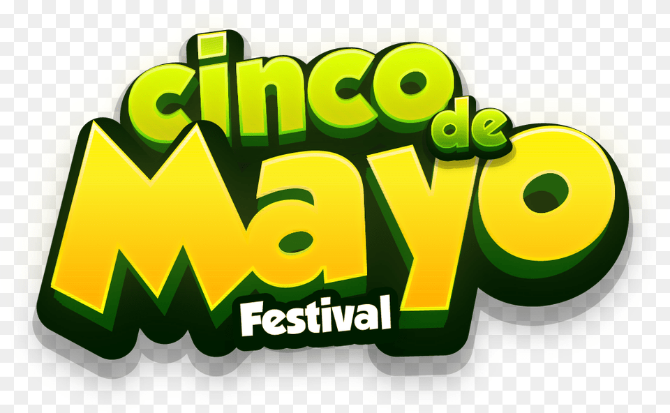 Cinco De Mayo Triad Graphic Design, Green, Logo Free Transparent Png