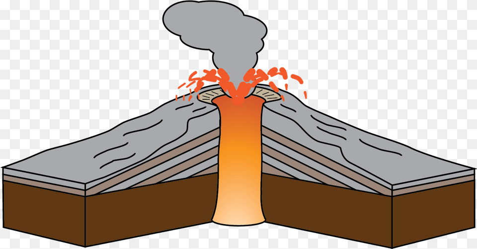 Cinder Cone Volcano Cinder Cone Volcano Clipart, Mountain, Nature, Outdoors, Eruption Free Png