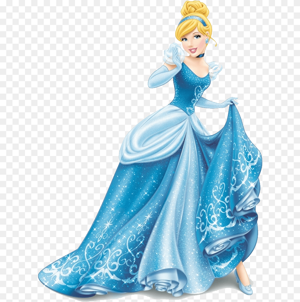 Cinderella, Figurine, Clothing, Dress, Person Png