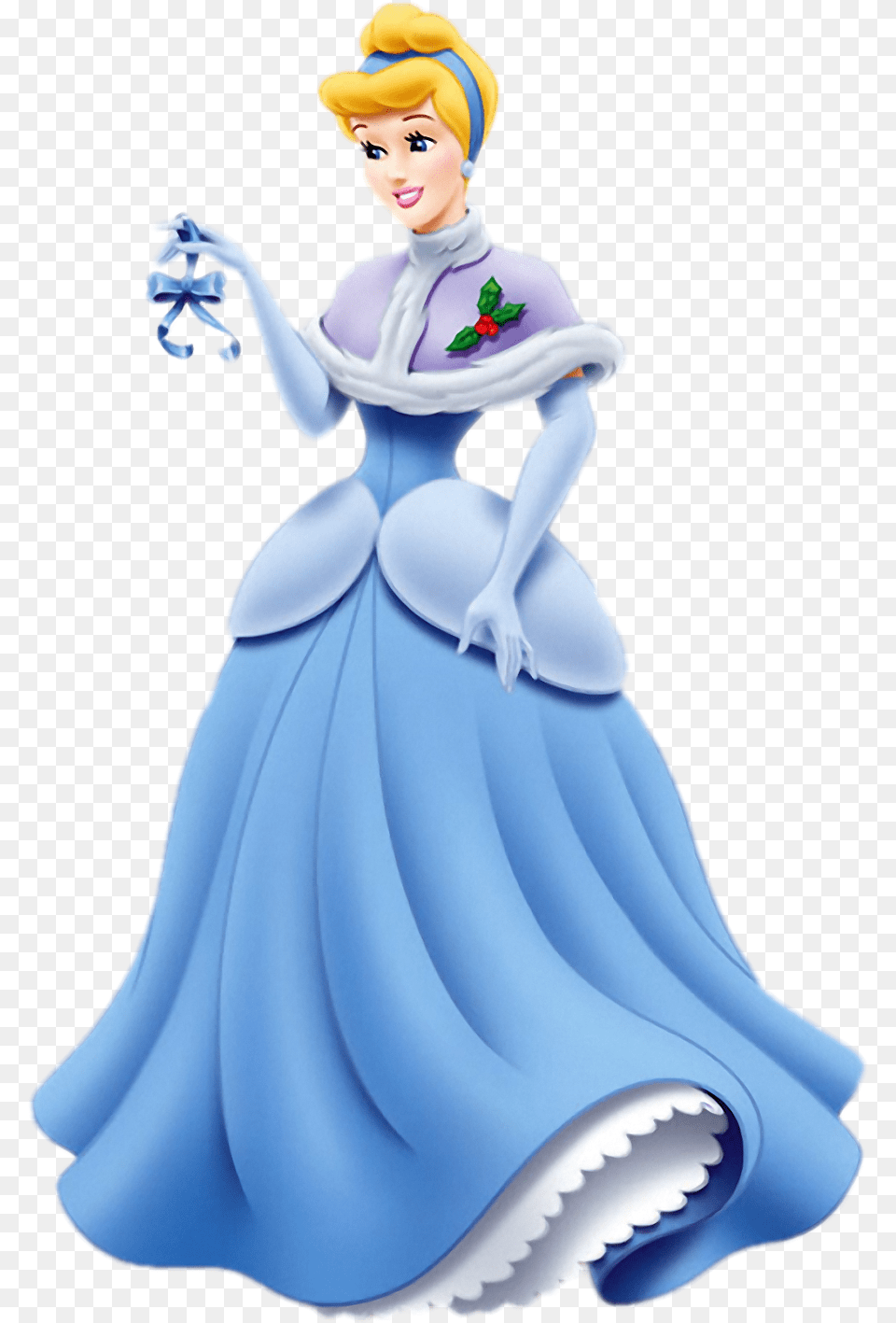 Cinderella, Figurine, Clothing, Dress, Person Png Image