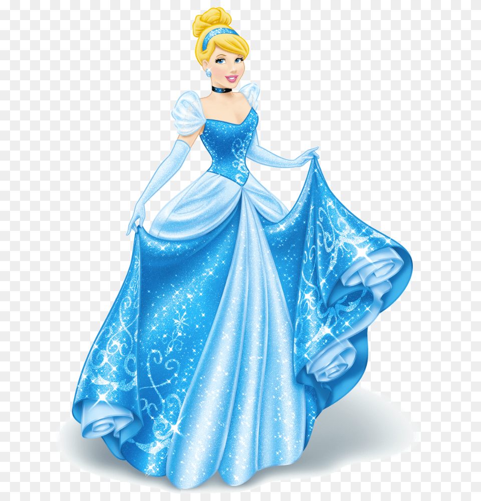 Cinderella, Clothing, Figurine, Dress, Doll Free Png Download