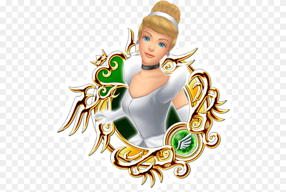 Cinderella 7 Star Khux Stained Glass, Baby, Face, Head, Person Free Png