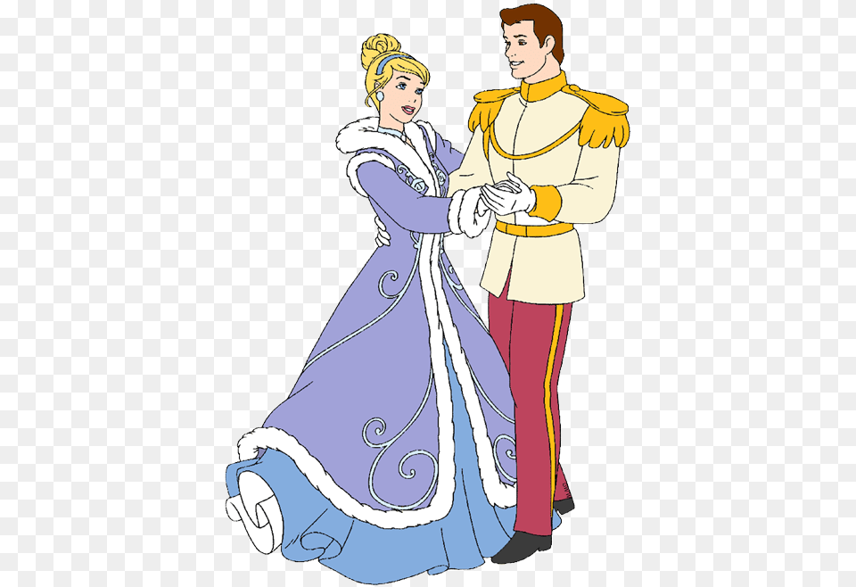 Cinderella And Prince Clipart, Adult, Male, Person, Man Png Image
