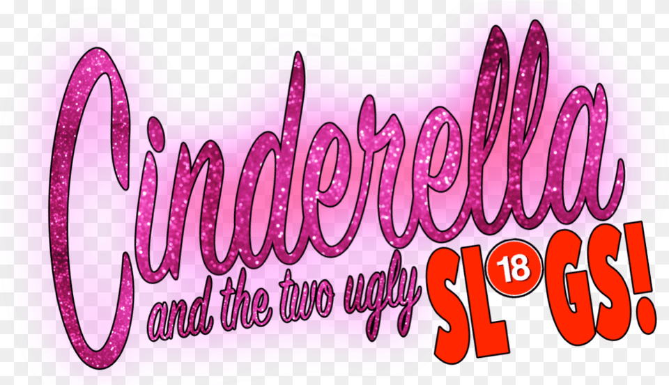 Cinderella And The Two Ugly Slags Adult Calligraphy, Purple, Text Free Transparent Png