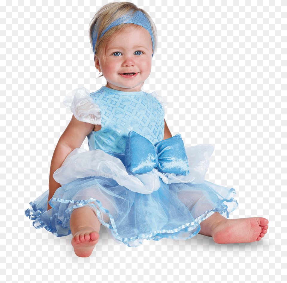 Cinderella Baby Disney Princess Costume, Head, Clothing, Dress, Face Free Transparent Png