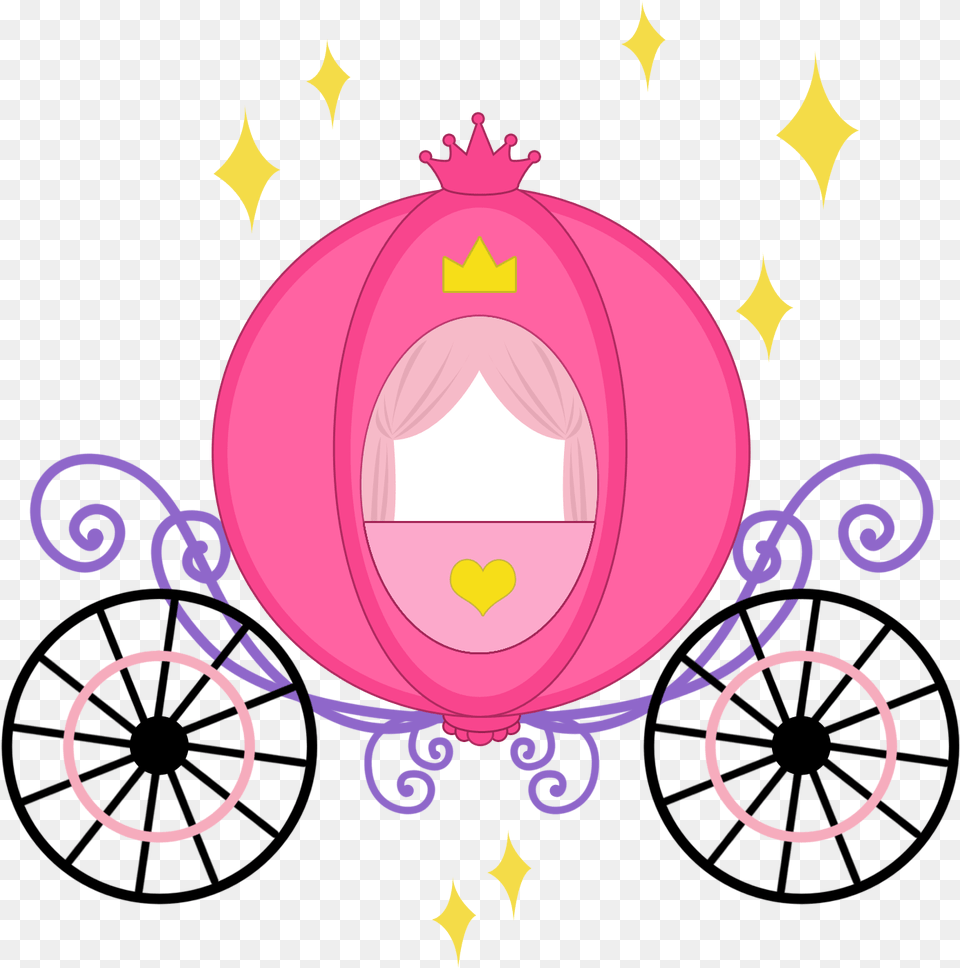 Cinderella Carriage Jpg Transparent Stock Coloring Pages Vsco Girl, Pattern, Purple Png