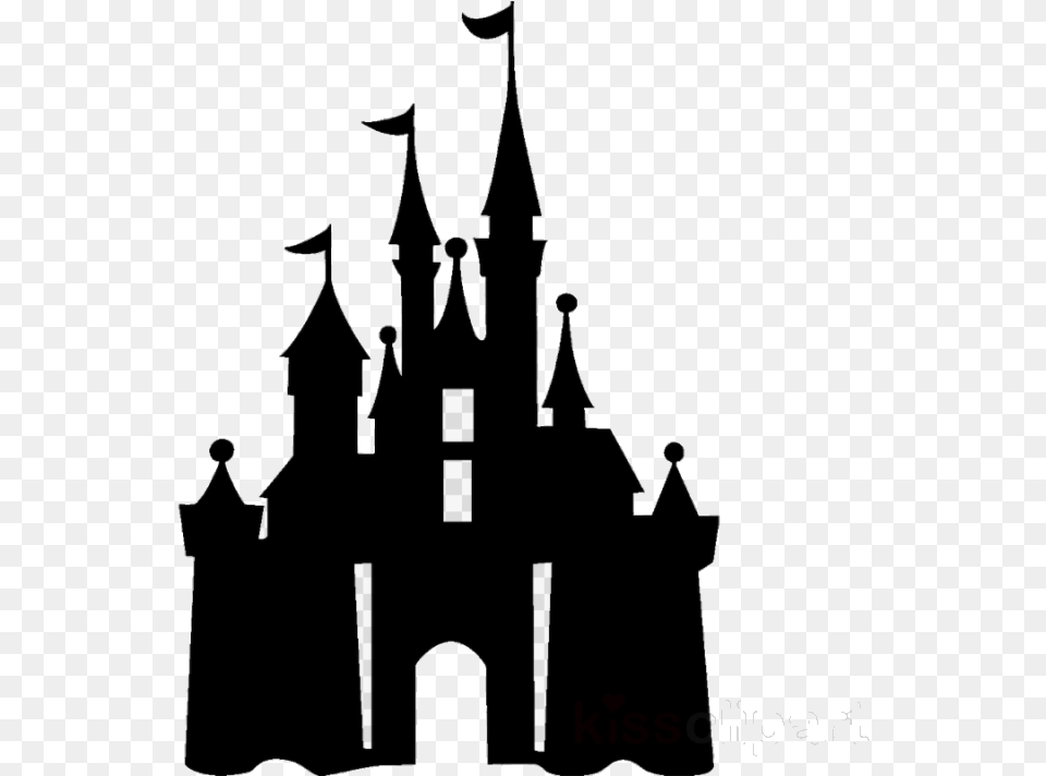 Cinderella Castle Clipart Disney Silhouette For Disneyland Castle Silhouette, People, Person, Chandelier, Lamp Free Transparent Png