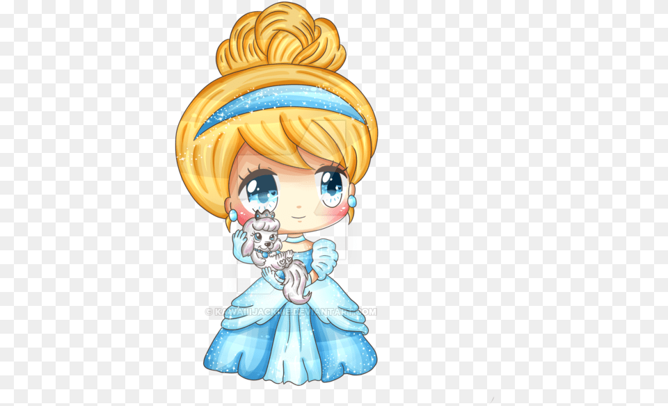 Cinderella Chibi, Book, Comics, Publication, Adult Free Png Download