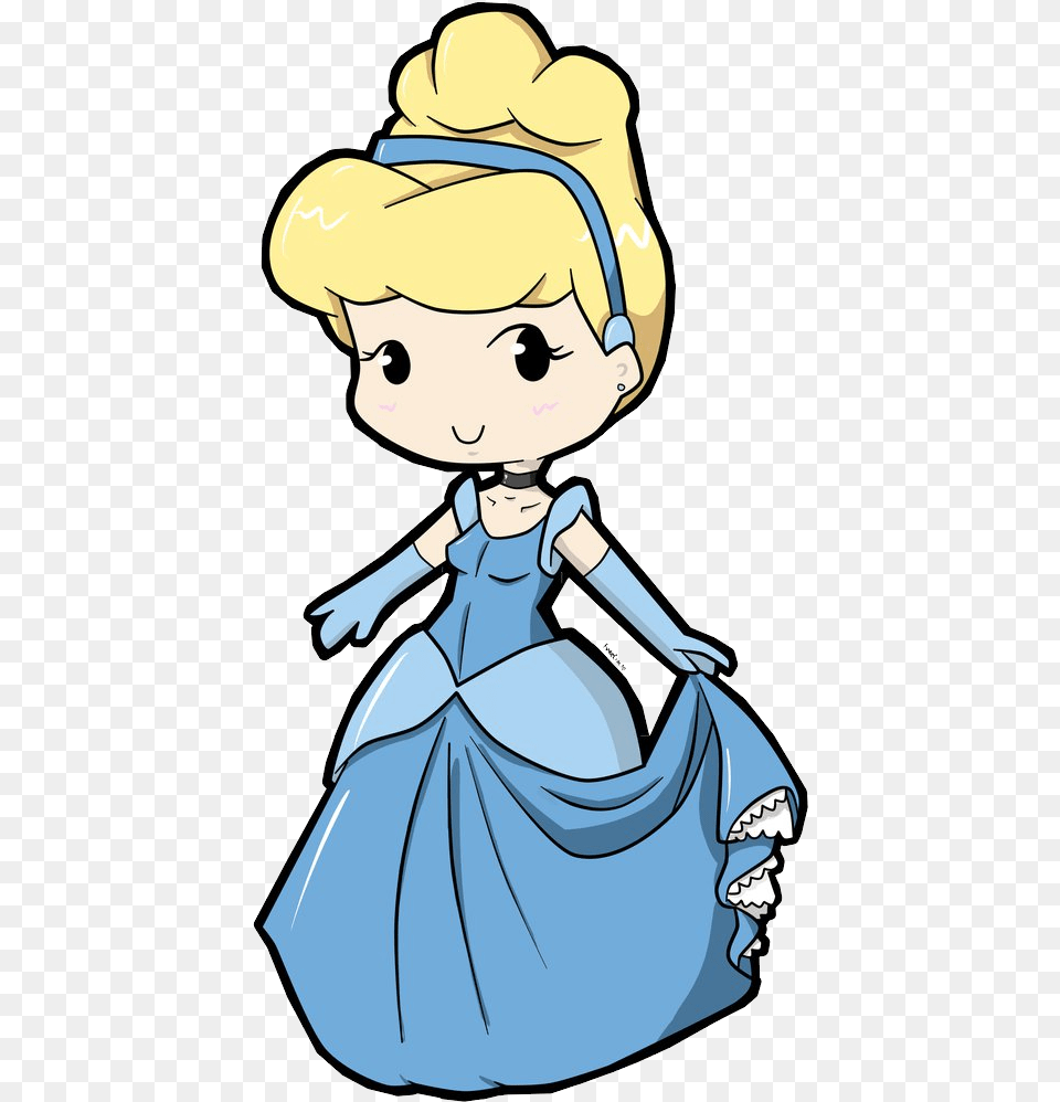 Cinderella Cinderella Chibi, Book, Comics, Publication, Baby Free Png Download