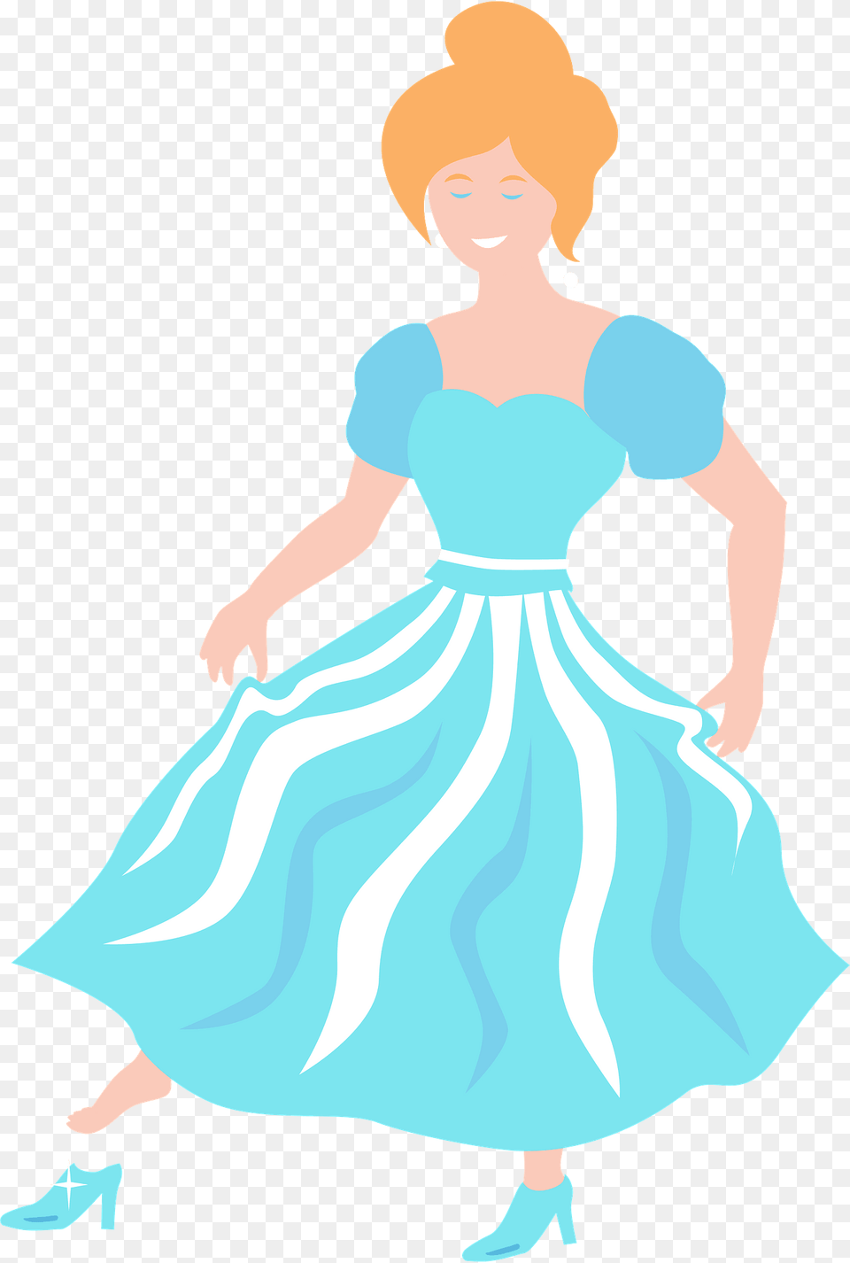 Cinderella Clipart, Clothing, Gown, Formal Wear, Fashion Png Image