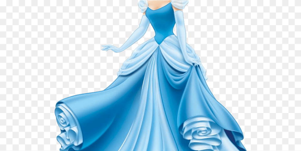 Cinderella Clipart Small Disney Princess Cinderella, Clothing, Dress, Fashion, Formal Wear Png