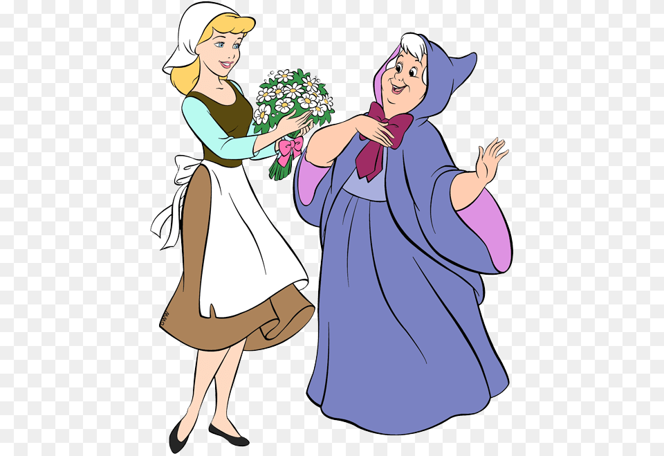 Cinderella Fairy Godmother Cinderella Cartoon, Adult, Publication, Person, Female Free Png Download