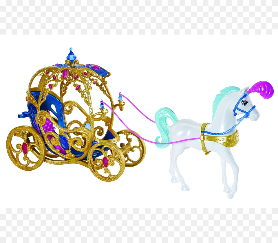 Cinderella Horse And Buggy Carriage Disney Princess, Wagon, Horse Cart, Vehicle, Transportation Free Png