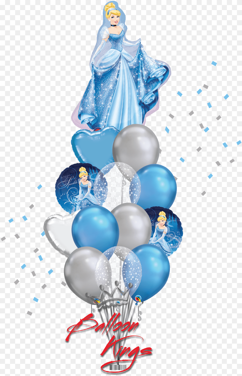 Cinderella Princess Bouquet Balloon, Adult, Wedding, Person, Woman Free Png Download