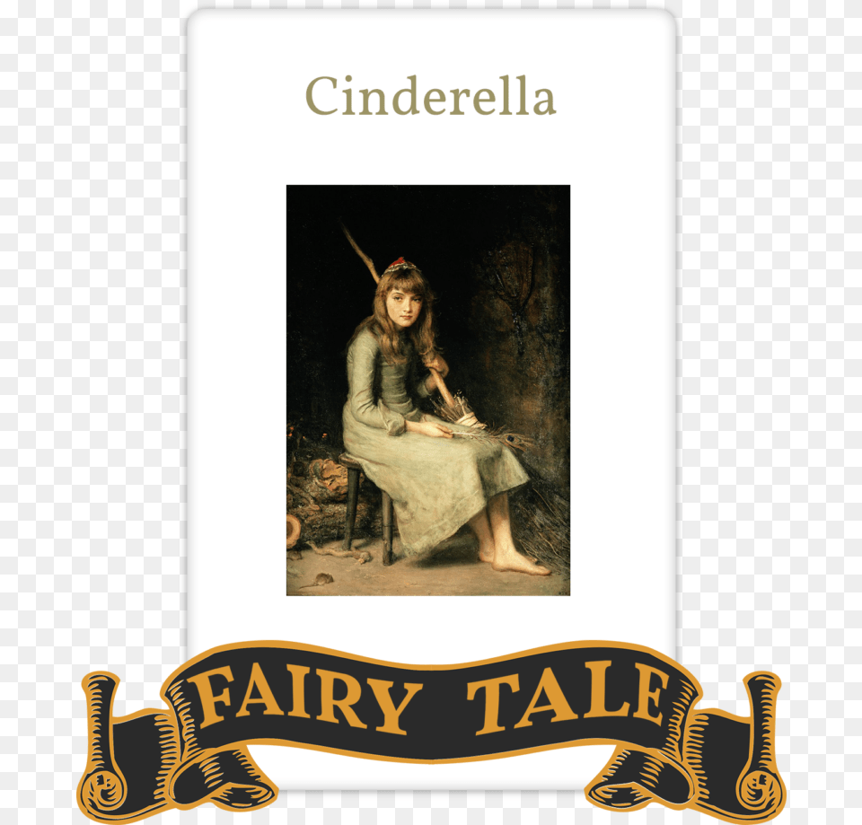 Cinderella Tale Short Story John Everett Millais Cinderella, Portrait, Photography, Face, Person Png Image