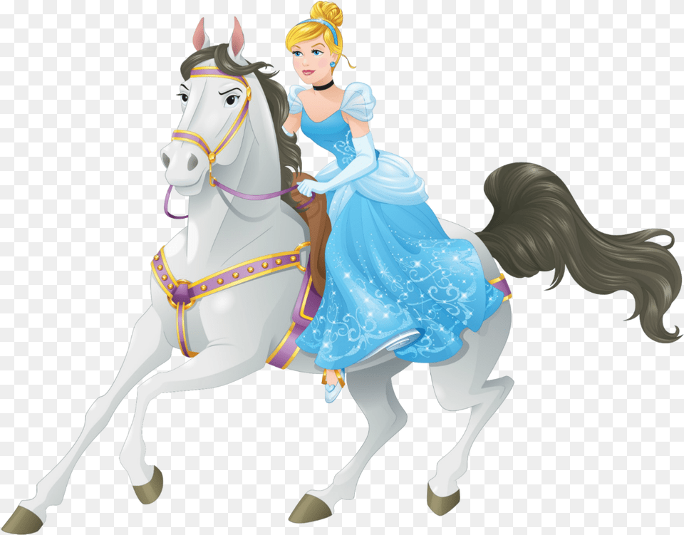 Cinderellas On A Horse, Adult, Female, Person, Woman Free Png Download