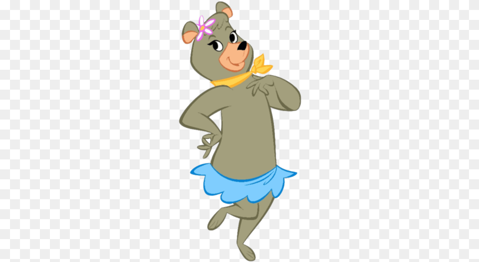 Cindy Bear, Cartoon, Baby, Person, Dancing Free Png