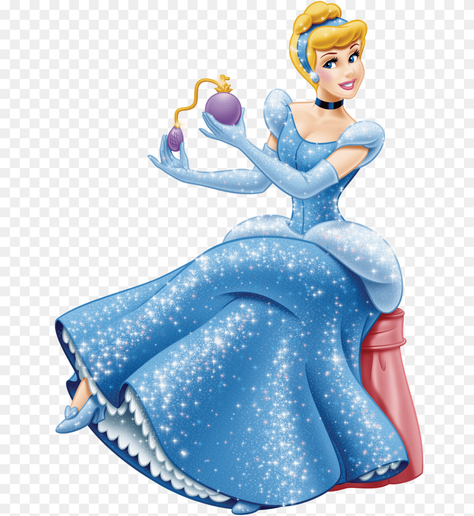 Cindy Sparkles Cinderella, Figurine, Doll, Toy, Face Free Png