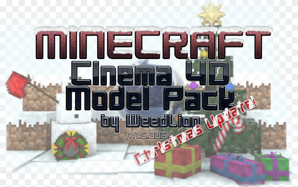 Cinema 4d Minecraft Packs And Rigs Minecraft C4d Pack Free Transparent Png