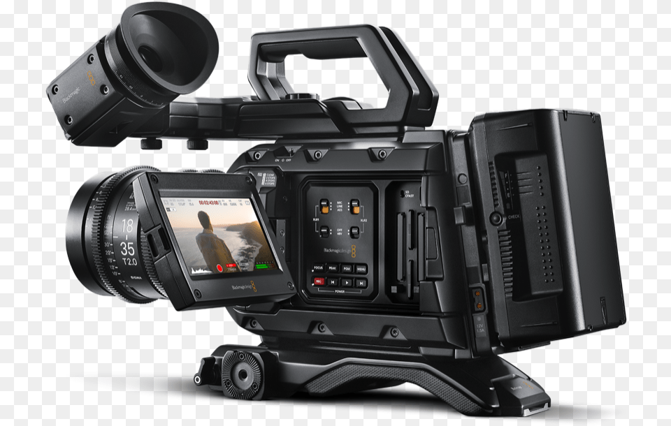 Cinema Cameras Blackmagic Ursa Mini Pro, Camera, Electronics, Video Camera, Digital Camera Free Png