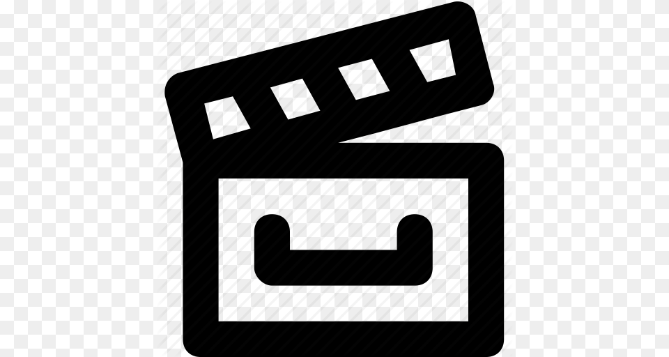 Cinema Clapboard Clapper Director Movie Icon, Architecture, Building Png Image