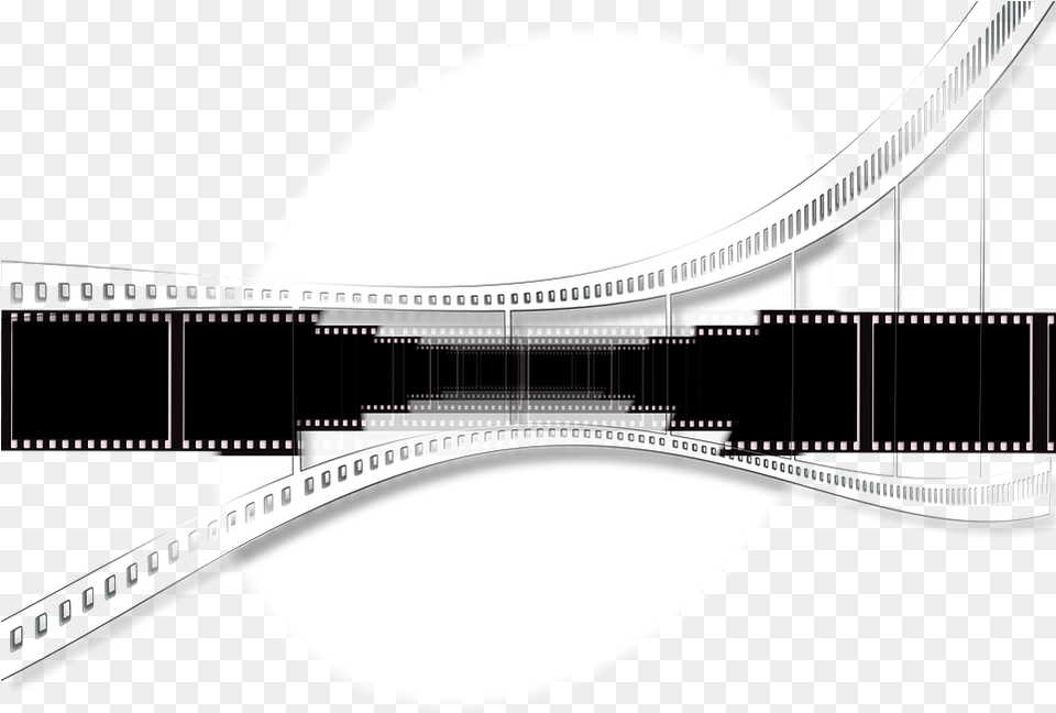 Cinema Film Filmstrip Black Video Analog Film, Architecture, Building, Arch Png