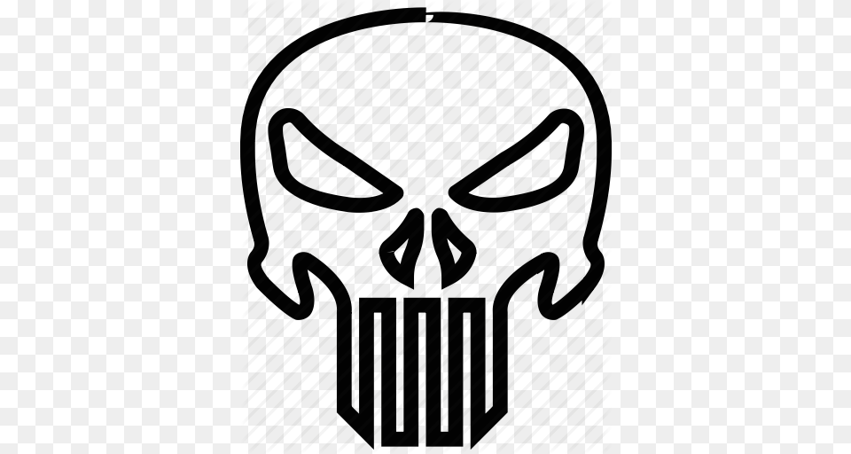 Cinema Film Movie Punisher Revenge Skull Icon Free Transparent Png