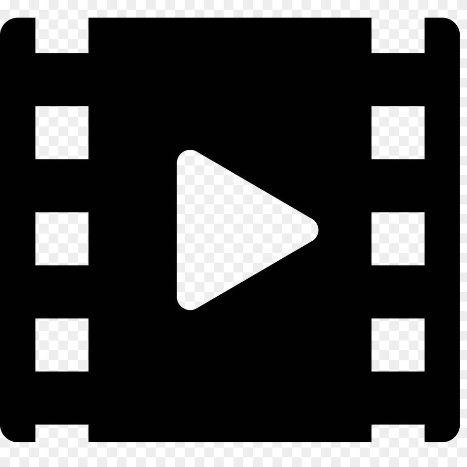 Cinema Icon, Gray Png Image