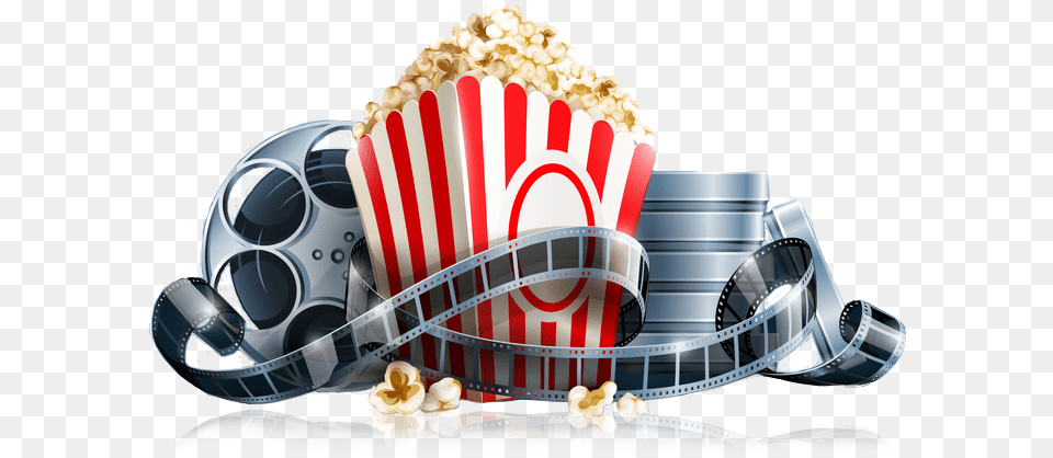 Cinema Image Hd Movies, Food, Popcorn, Birthday Cake, Cake Free Png Download